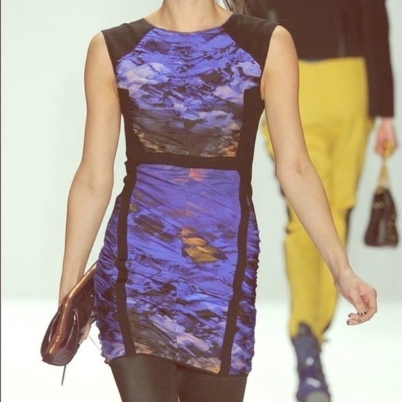 NWT Rebecca Minkoff Madison Ruched Silk Mini Dress - Picture 5 of 11